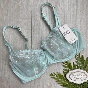 34DDD Simone Perele Delice Underwire Demi Bra NWT Lace Sheer Sexy NEW 34F